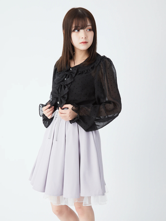 Ank Rouge コルセットティアードJSK ブラック コルセットティアードJSK - Ank Rouge(アンクルージュ)の