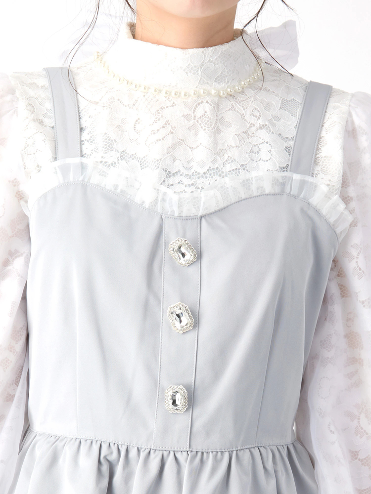 フリルジャンスカ - Ank Rouge(アンクルージュ)のワンピース