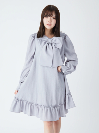 アンクルージュ ワンピース Aラインギャザーワンピース - Ank Rouge(アンクルージュ)の