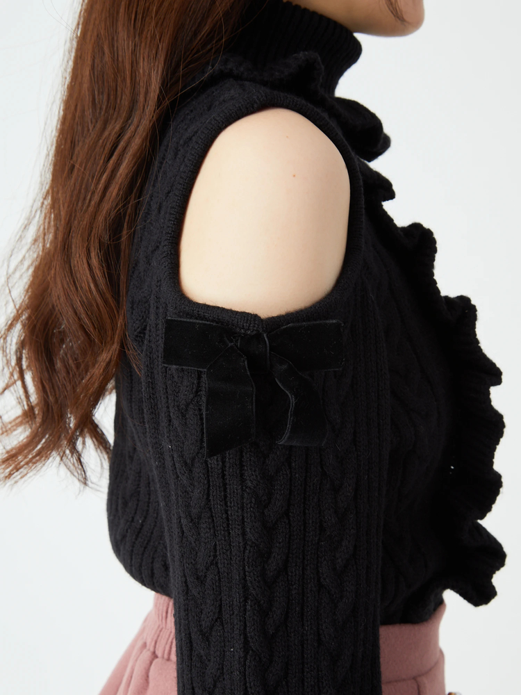 ♡Amavel ハートケーブルニットファーポンチョ♡ 商品 – Amavel（アマベル）公式サイト