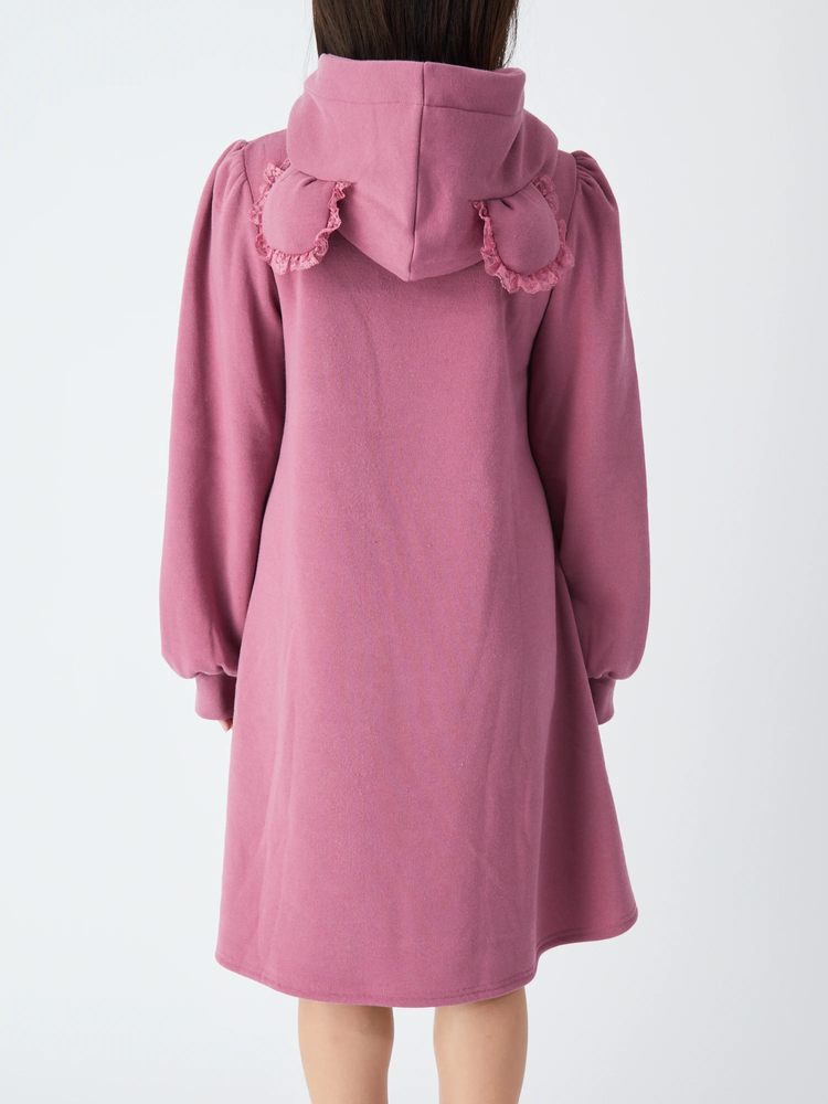 くまちゃんパーカーOP - Ank Rouge(アンクルージュ)のワンピース