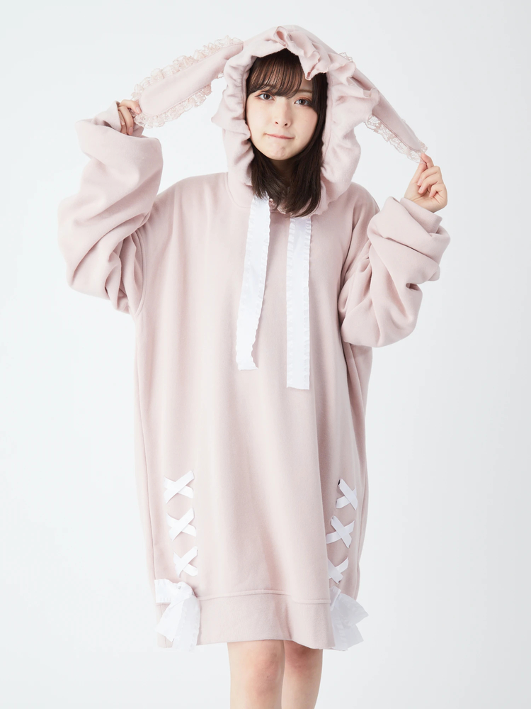 うさちゃんフーディー - Ank Rouge(アンクルージュ)のTシャツ