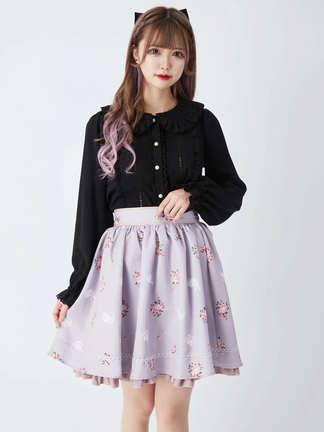 売り切りセール アンクルージュ ピンク ブラウス スカート セット RoseBunnySK - Ank Rouge(アンクルージュ)のスカート