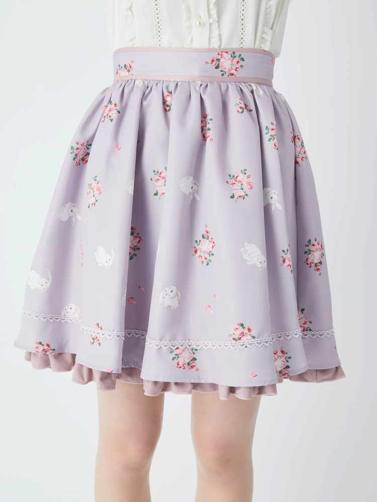売り切りセール アンクルージュ ピンク ブラウス スカート セット RoseBunnySK - Ank Rouge(アンクルージュ)のスカート