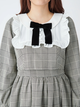 evelyn チェック柄 フリルワンピース ¥8,900 - メルカリ