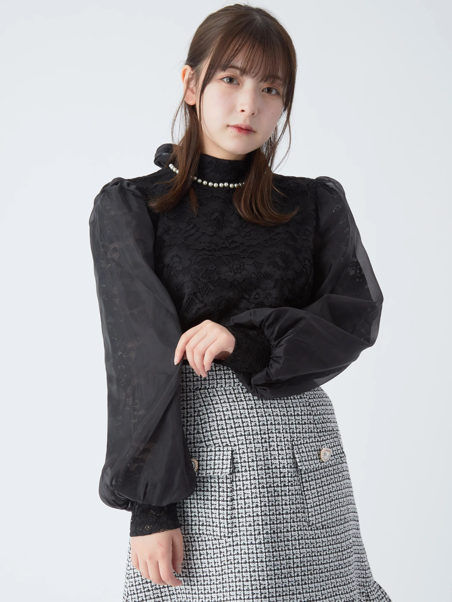 レースTOPS - Ank Rouge(アンクルージュ)のTシャツ・カットソー 