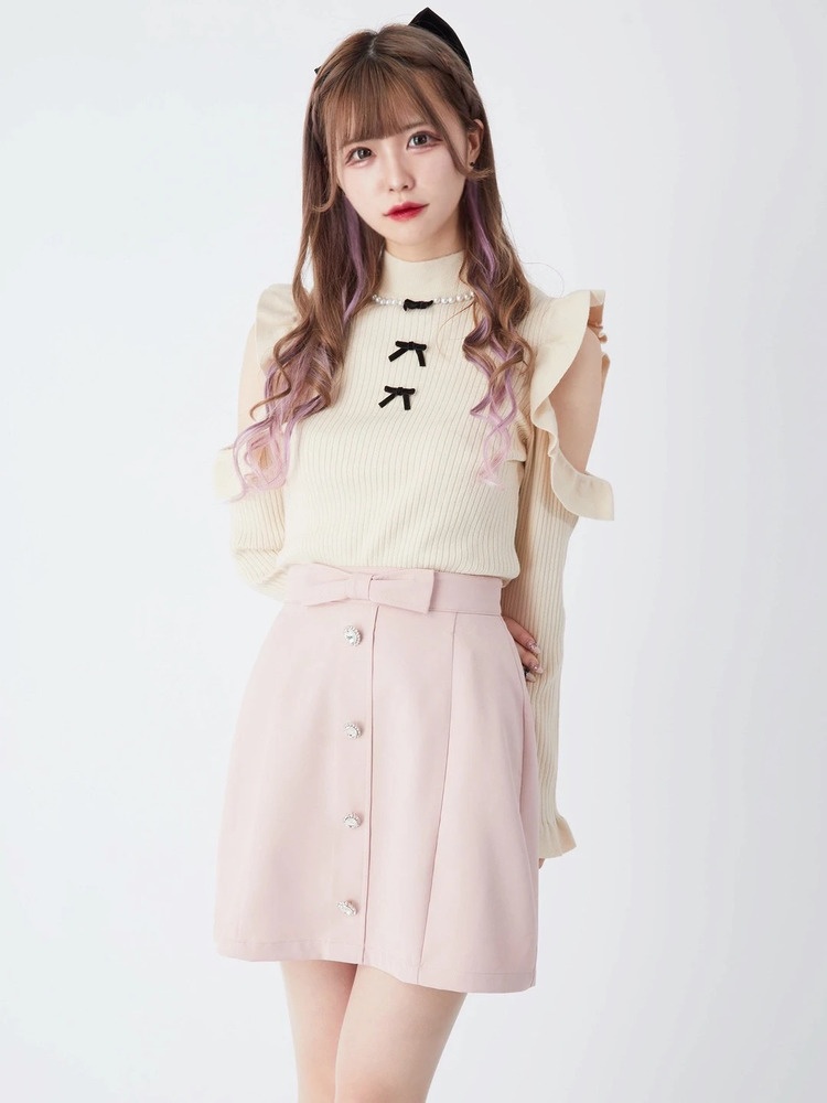 フロントビジュー台形ミニsk Ank Rouge アンクルージュ のスカート ファッション通販 Ailand アイランド