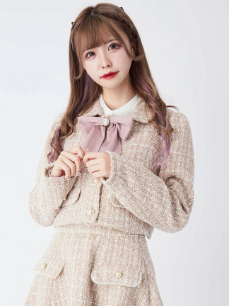 ツイードジャケット - Ank Rouge(アンクルージュ)のジャケット