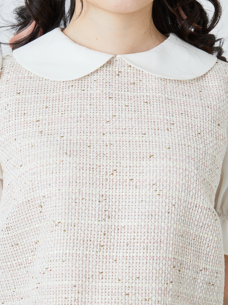 ツイードTOPS - Ank Rouge(アンクルージュ)のTシャツ