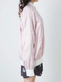 パールハート刺繍スカジャン