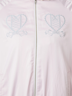 パールハート刺繍スカジャン