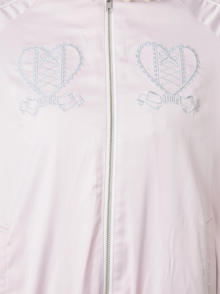 Ank Rouge スカジャン パールハート刺繍スカジャン - Ank Rouge(アンクルージュ)の
