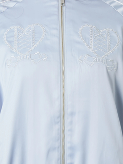 パールハート刺繍スカジャン