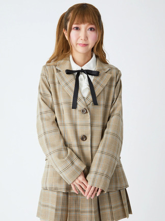 チェック柄シングルジャケット - Ank Rouge(アンクルージュ)の