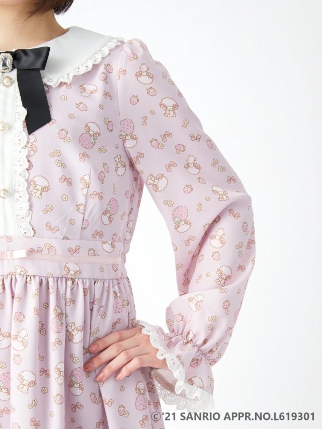 マイスウィートピアノコラボ総柄ワンピース - Ank Rouge(アン  