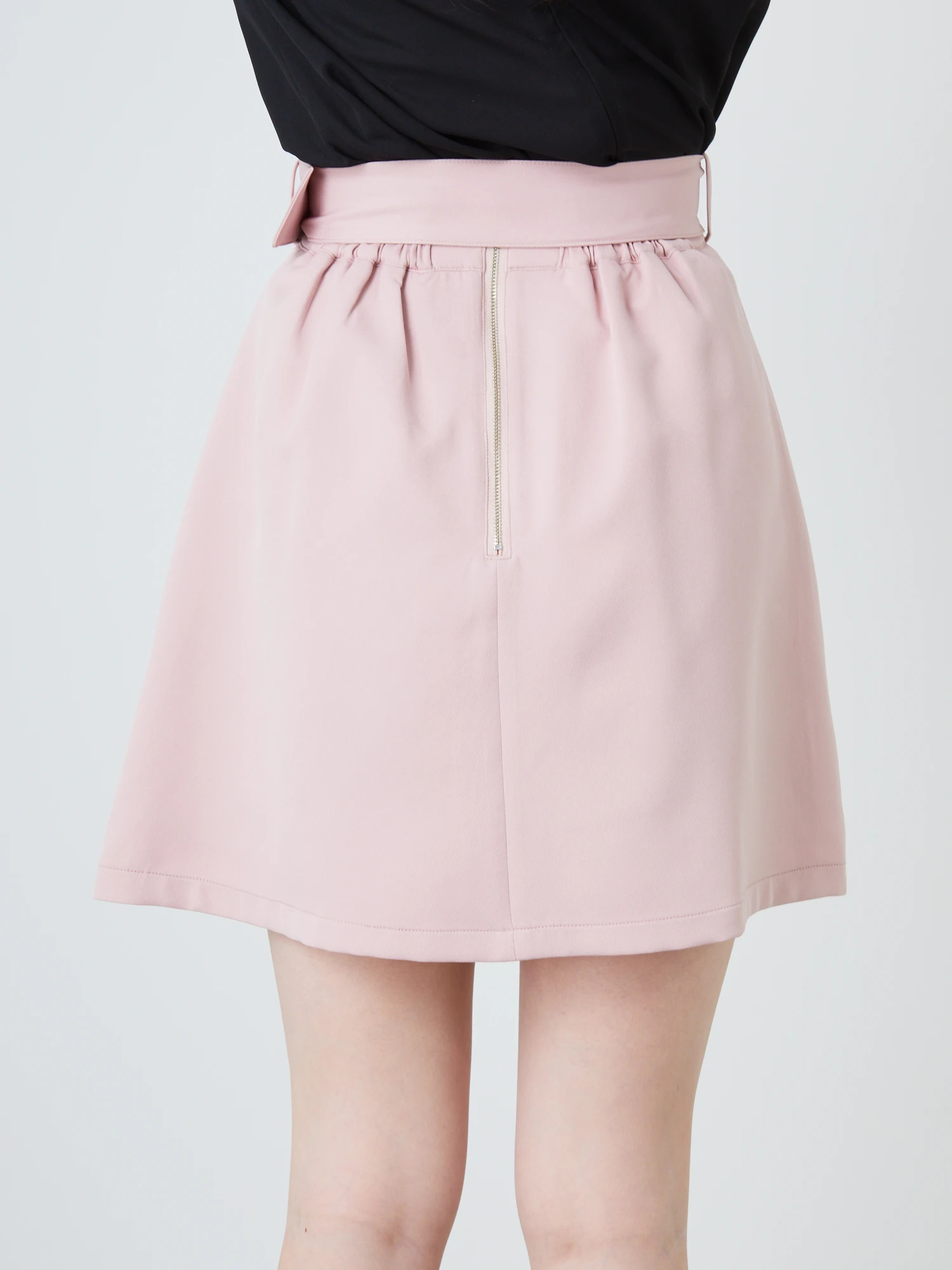 リボンフリルポケット台形SK - Ank Rouge(アンクルージュ)のスカート
