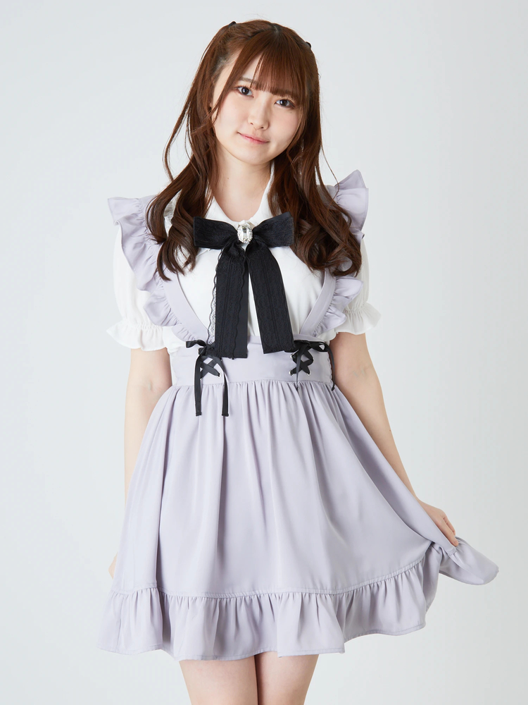 フリル付きホワイトラベンダースカート 楽天市場】【メール便対応】エアリーフリルギャザーブラウス