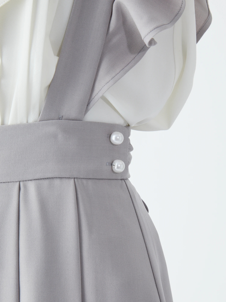 限定価格セール! フリルサスペンダーミディSK - Ank Rouge(アンクルージュ)の 服&ファッション小物