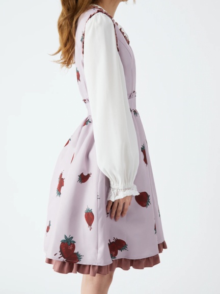 Melt Strawberry Jsk Ank Rouge アンクルージュ のワンピース ファッション通販 Ailand アイランド