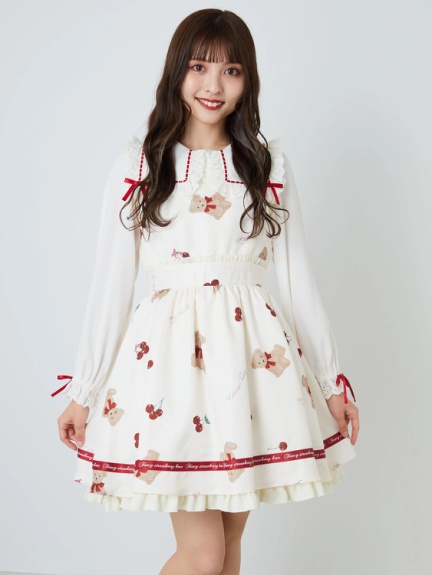 Cherryteddy Jsk Ank Rouge アンクルージュ のワンピース ファッション通販 Ailand アイランド