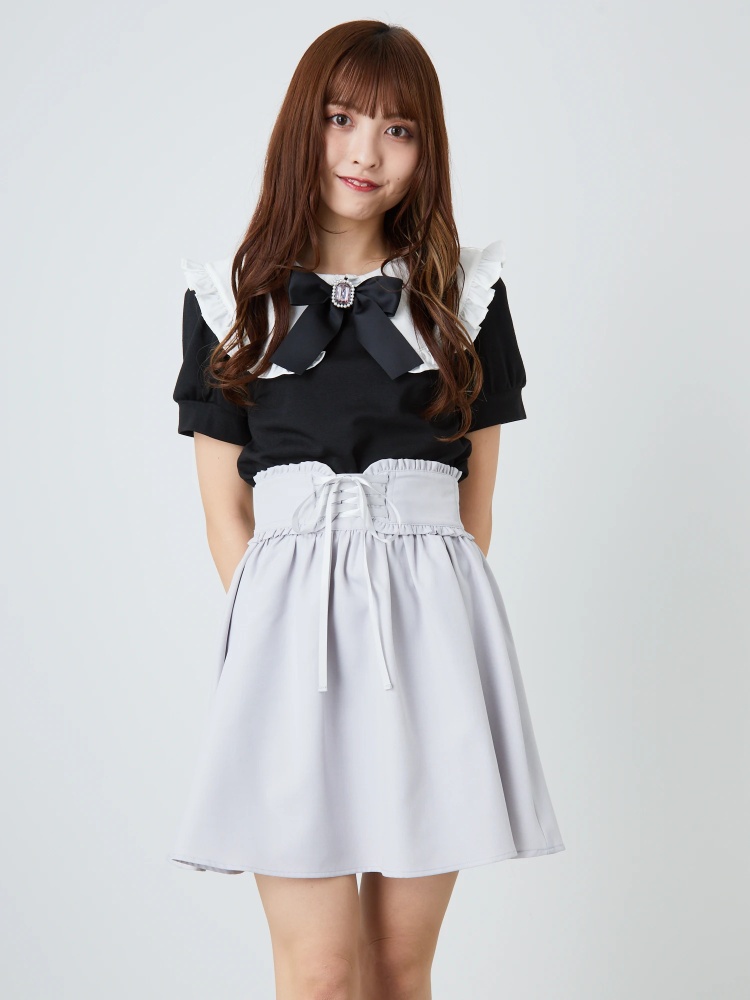 コルセットギャザースカート Ank Rouge アンクルージュ のスカート ファッション通販 Ailand アイランド