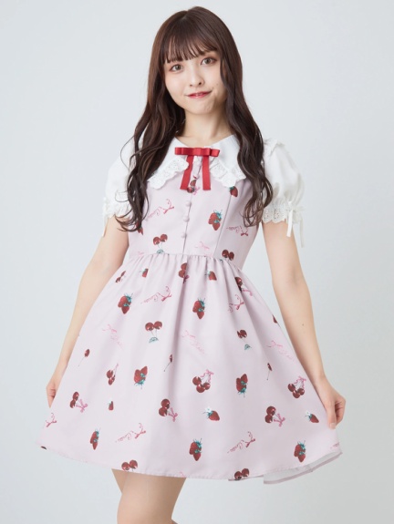 Cherryberryセーラー衿op Ank Rouge アンクルージュ のワンピース ファッション通販 Ailand アイランド