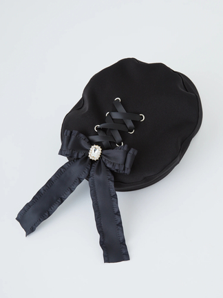 スピンドルリボンキャスケット - Ank Rouge(アンクルージュ)のハット