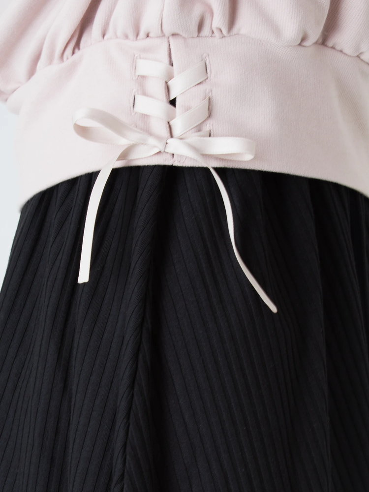 チュールスリーブパーカー - Ank Rouge(アンクルージュ)のパーカ