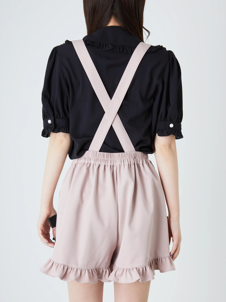 roku6サスペンダー付きキュロット 6(ROKU)＞サスペンダー