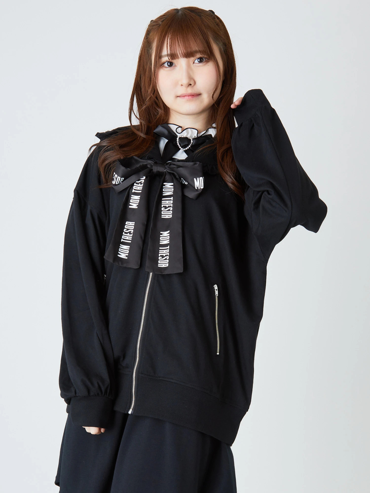 ロゴリボンライダースパーカー - Ank Rouge(アンクルージュ)の