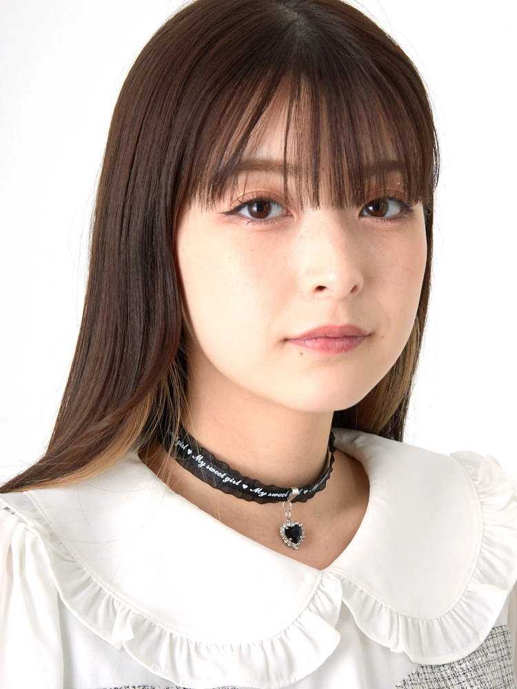 ハートビジューロゴリボンチョーカー - Ank Rouge(アンクルージュ)の