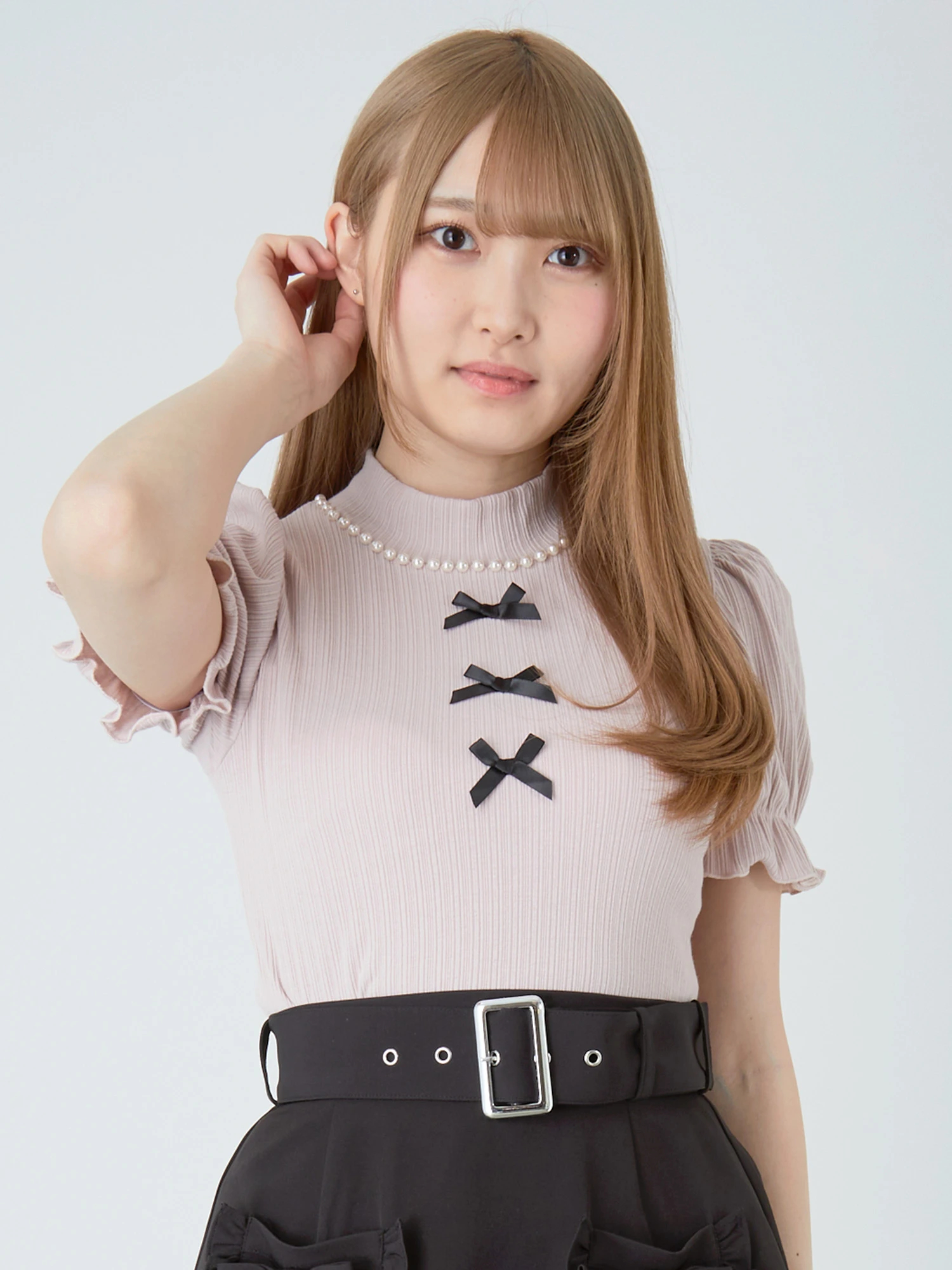 3つリボンテレコTOPS - Ank Rouge(アンクルージュ)のTシャツ 3つリボンテレコTOPS - Ank Rouge(アンクルージュ)のTシャツ
