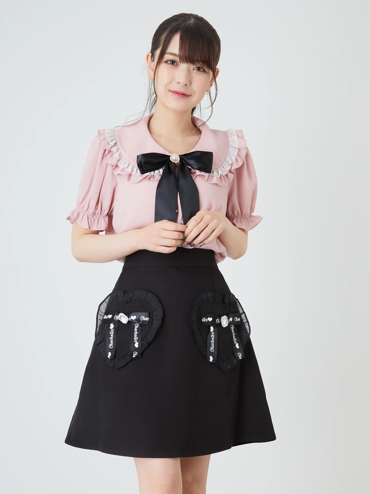 ハートポケットスカート - Ank Rouge(アンクルージュ)のスカート