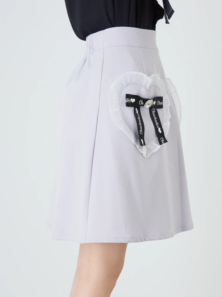 ハートポケットスカート - Ank Rouge(アンクルージュ)のスカート