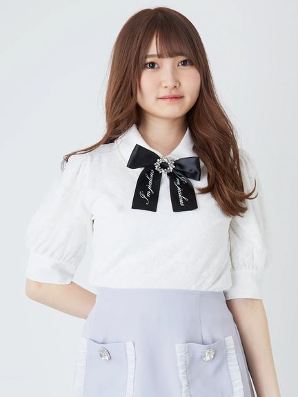 レースTOPS(アイボリー)