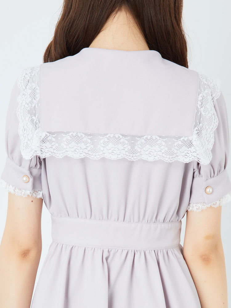 新品 未使用 訳あり♥アンクルージュ 半袖 パフスリ ツイード ワンピ Ank Rouge - 【美品】アンクルージュ メイド風 ギンガムチェック