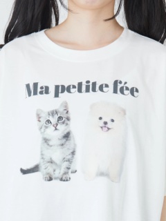 動物プリントゆるTE