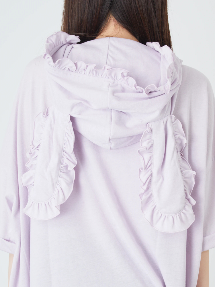 ハートバックルうさみみパーカー - Ank Rouge(アンクルージュ)のパーカ