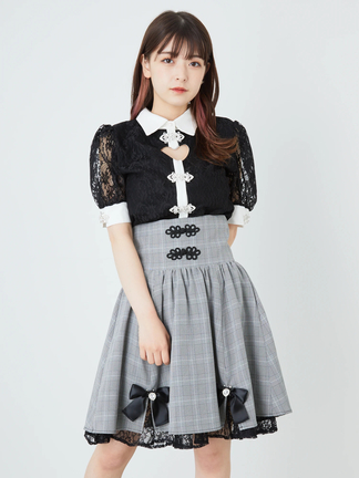 チャイナコルセットSK - Ank Rouge(アンクルージュ)のスカート