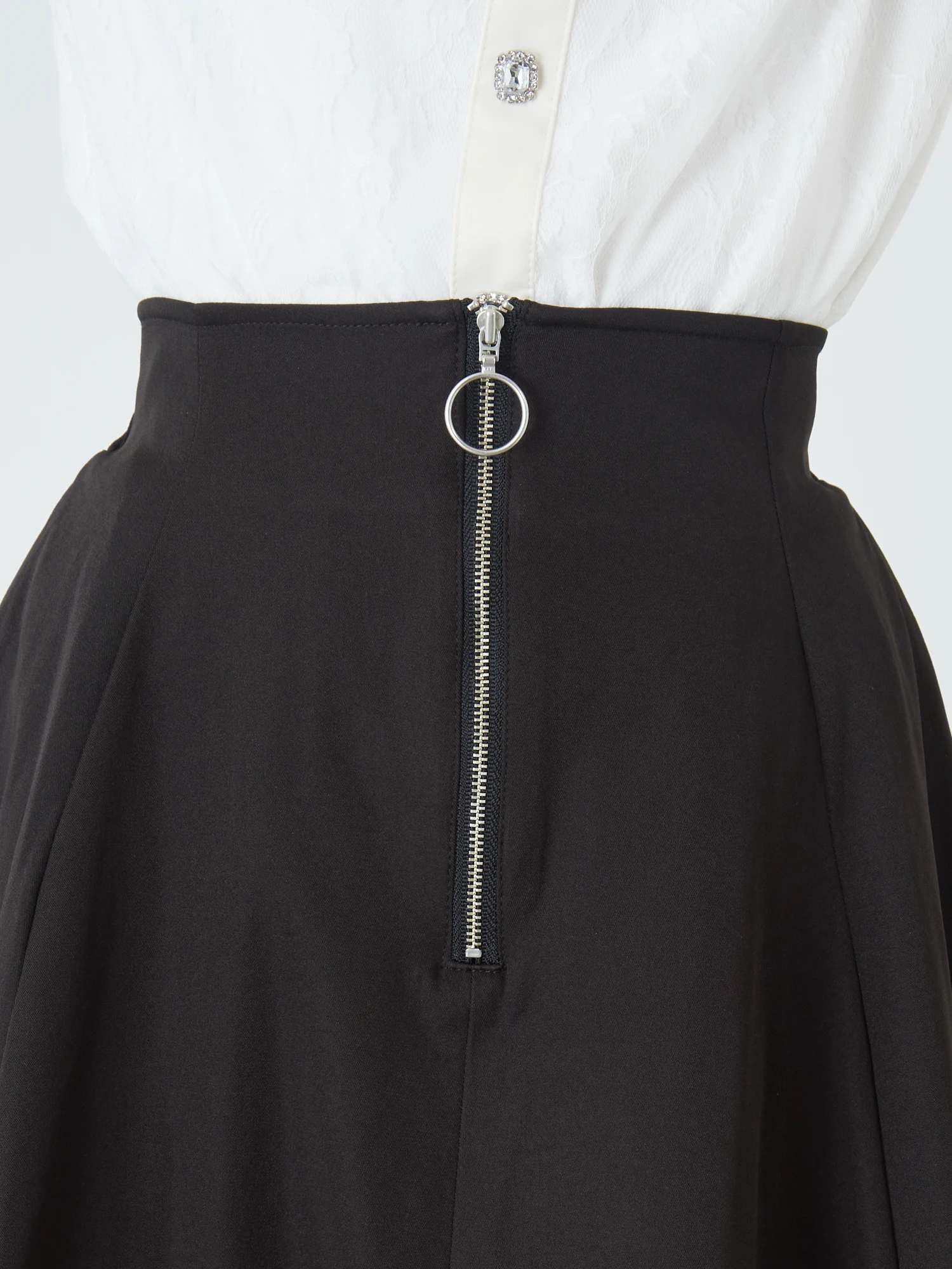 ZIPフレアスカパン - Ank Rouge(アンクルージュ)のスカート
