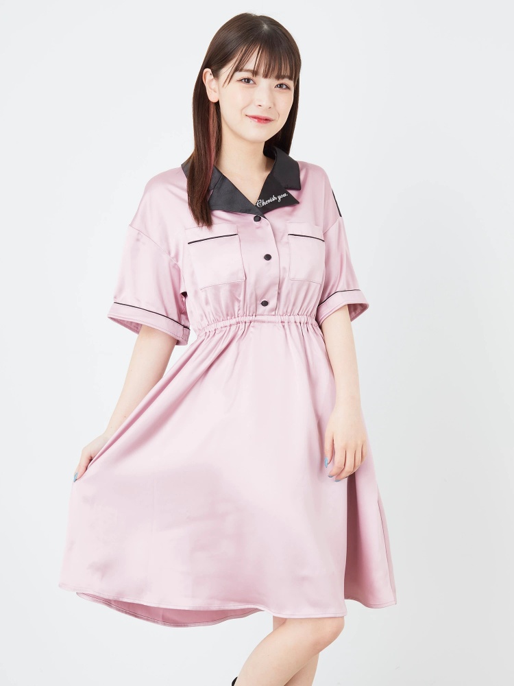 ボウリングシャツop Ank Rouge アンクルージュ のワンピース ファッション通販 Ailand アイランド