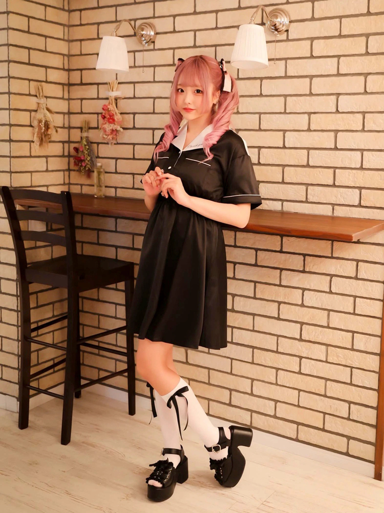 ボウリングシャツOP - Ank Rouge(アンクルージュ)のワンピース