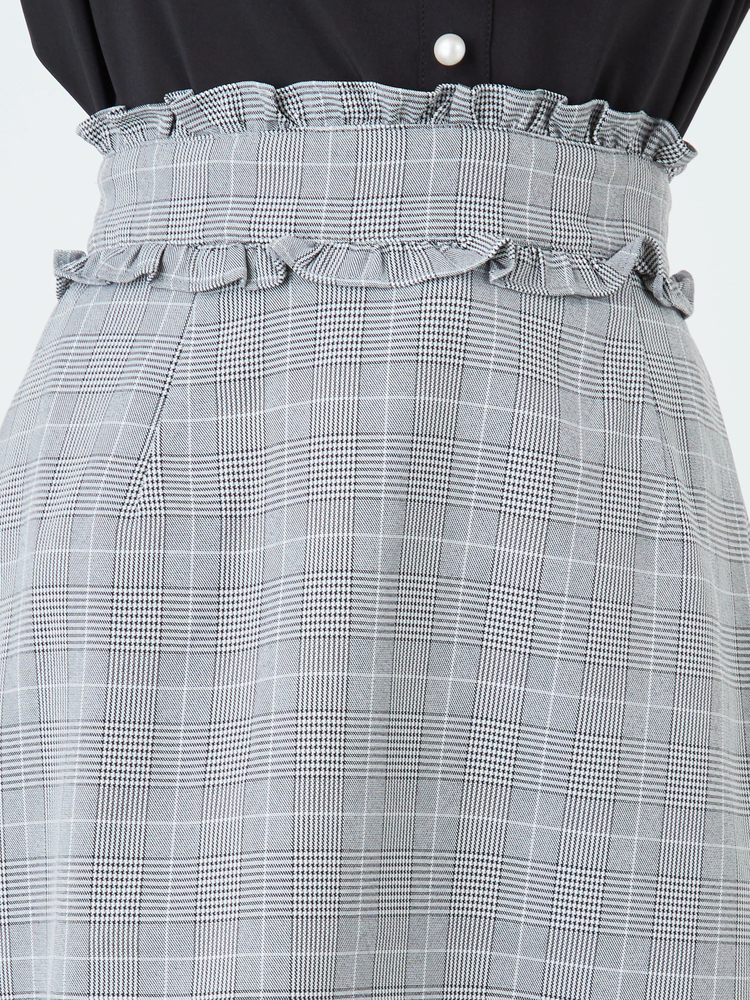 チェリーモチーフ台形SK - Ank Rouge(アンクルージュ)のスカート