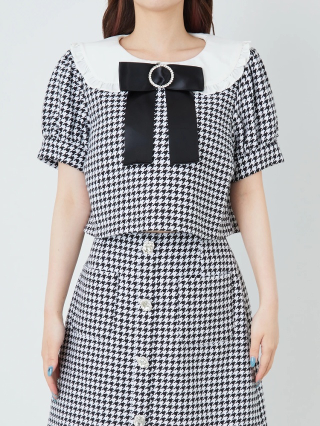 千鳥TOPS - Ank Rouge(アンクルージュ)のTシャツ・カットソー  