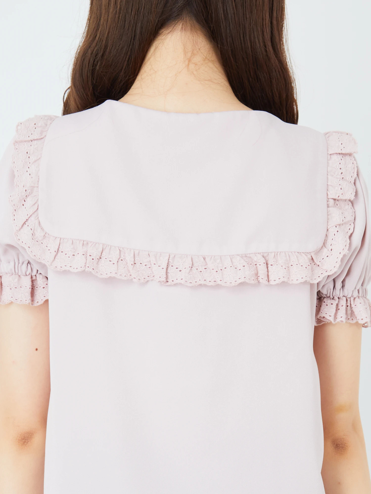 ダブルボタンセーラーブラウス - Ank Rouge(アンクルージュ)のシャツ