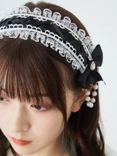 ヘッドドレス風カチューシャ Ank Rouge アンクルージュ のヘッドアクセ ファッション通販 Ailand アイランド