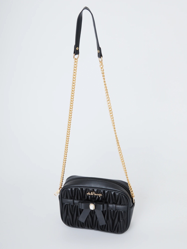 ビジューリボンショルダーbag Ank Rouge アンクルージュ のショルダーバッグ ファッション通販 Ailand アイランド