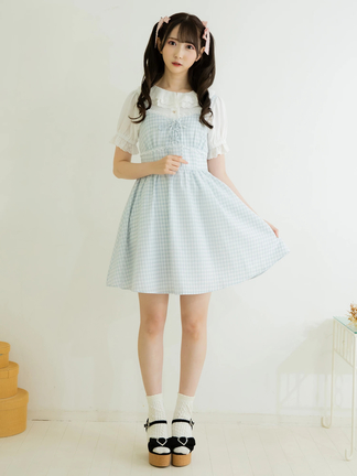 スピンドルギンガムキャミOP - Ank Rouge(アンクルージュ)のワンピース