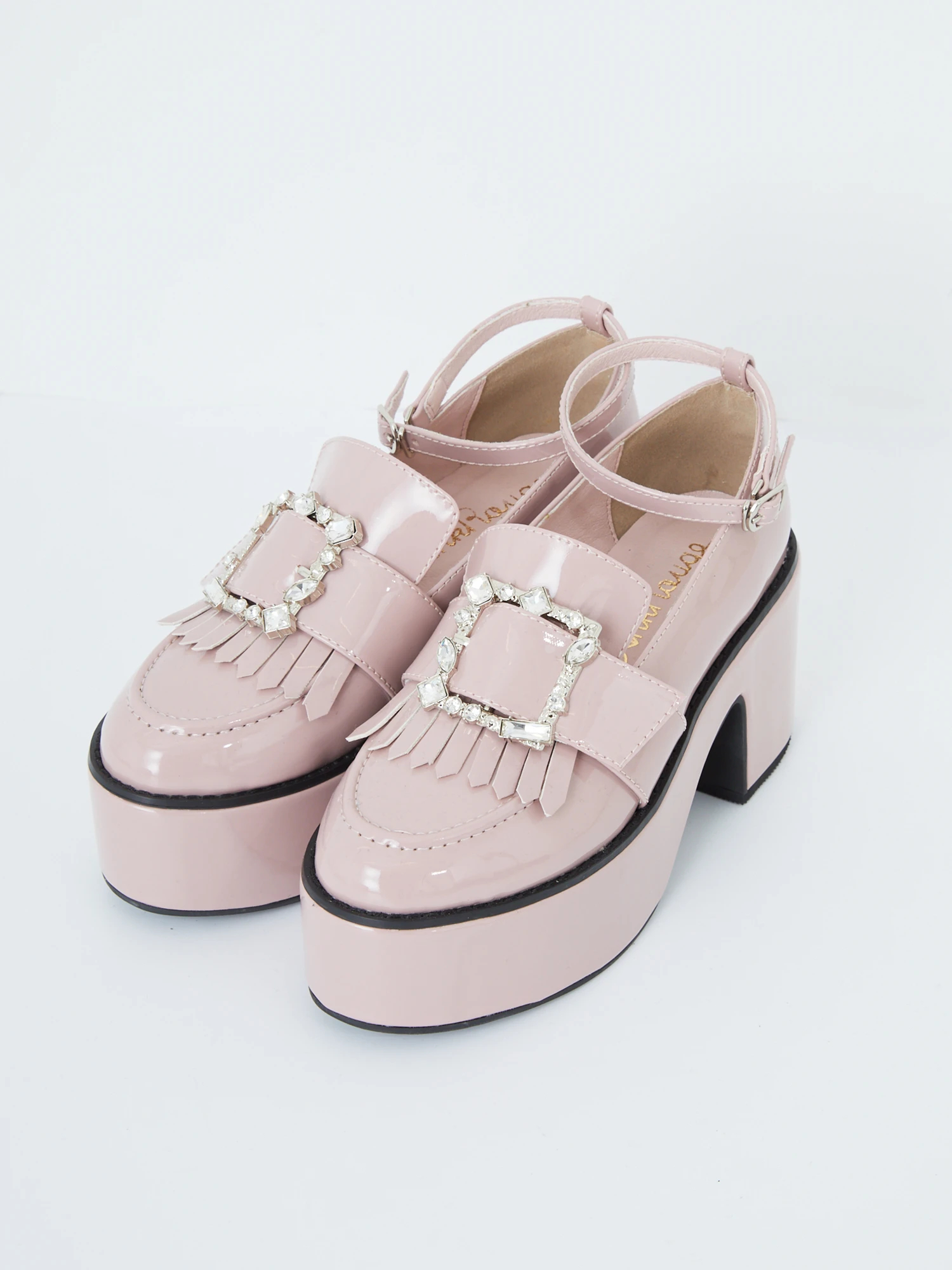 ビジューバックルキルトローファー - Ank Rouge(アンクルージュ)の