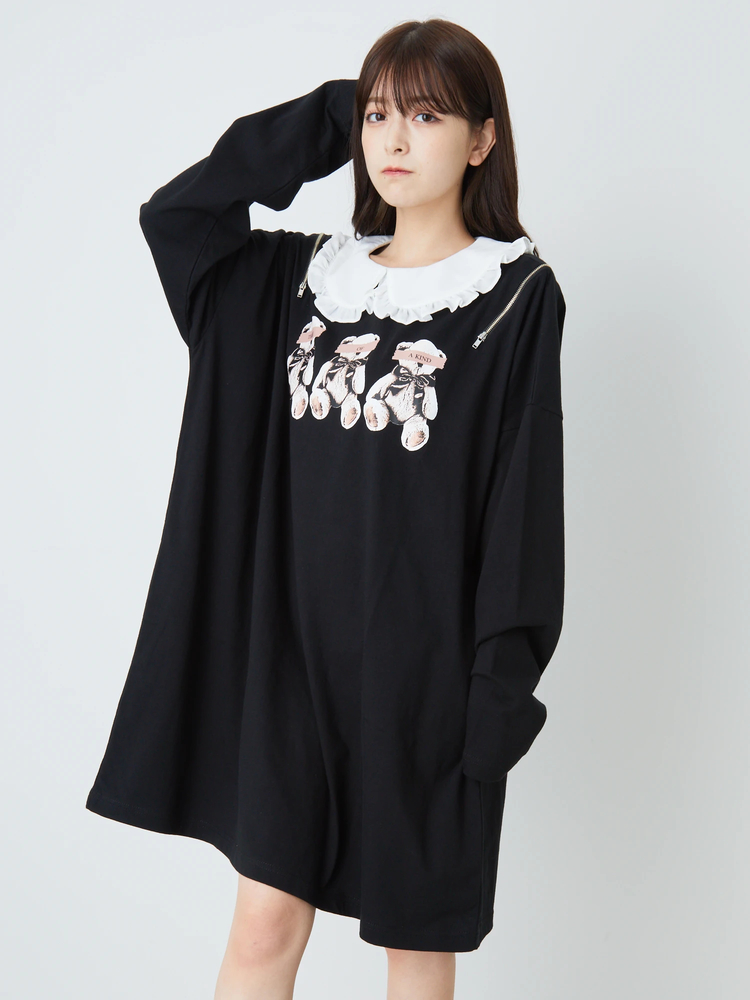 【新品・未使用】AUBERGE ORLANDO 黒 40 海島綿ロンT STAFF STYLING｜THE SHOP YOHJI YAMAMOTO